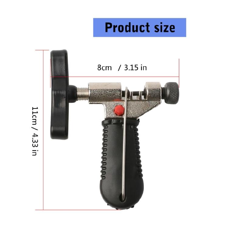 Versatiles Bike Chain Cutter High Strength Metal Chain Tool Chain Removal Tool for Cycling Hobbyists
