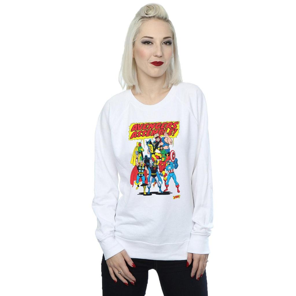 Marvel Comics Womens/Ladies Avengers Assemble Sweatshirt