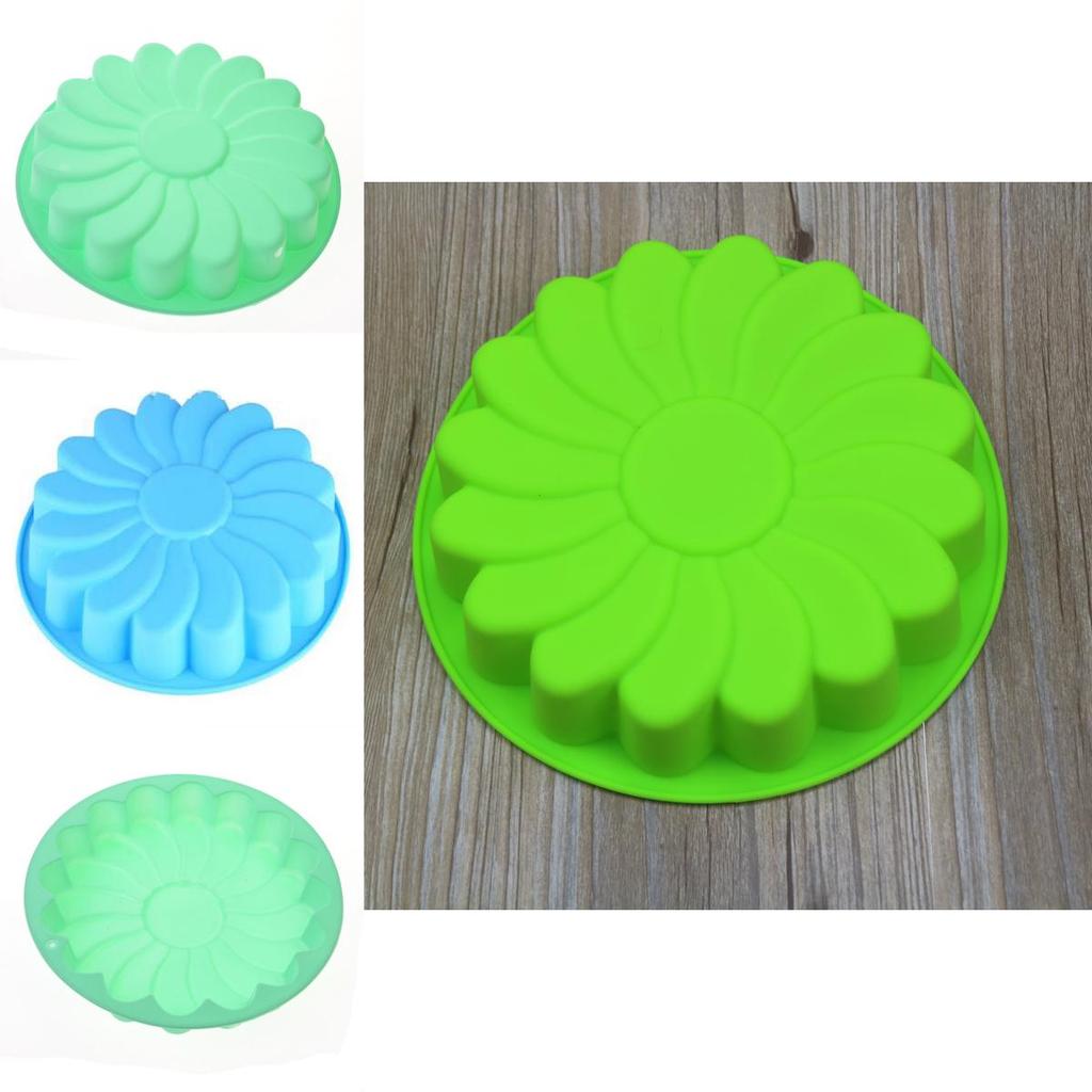 Silicone Large Flower Cake Mould For Creative Baking And Artistic Cake Decorations