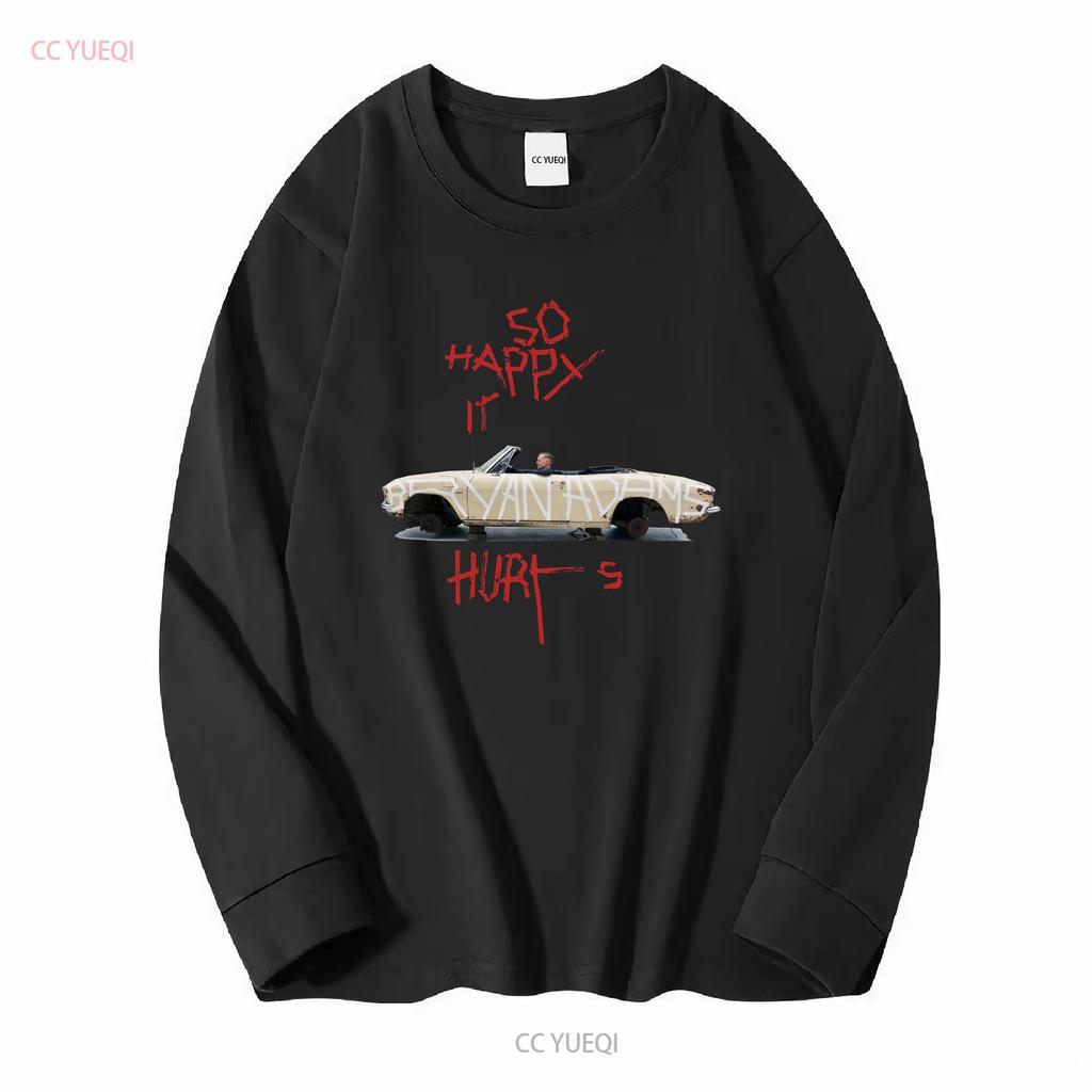 Bryan Adams So Happy It Hurts Tour T shirt Full Size S 5XL long or short sleeves vintage Washed homme fashion designer clothes