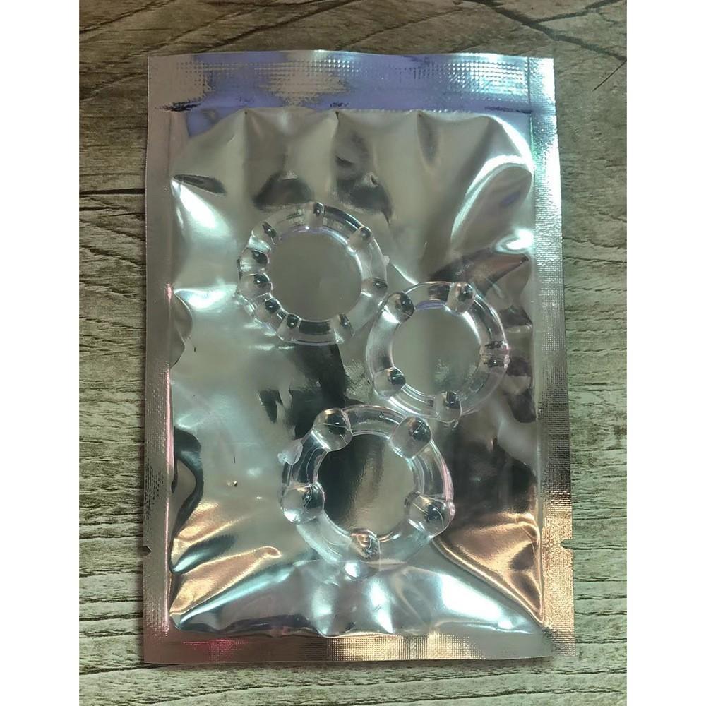 3Pcs Adult Products Tricolor Penis Ring Locking Essence Ring for Men Delay Sex Ring