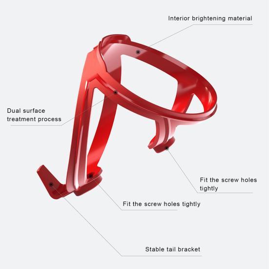 Bike Water Bottle Holder Ultra-Light Bicycle Bottle Cage High Strength Universal Simple Installation MTB Bike Cup Holder Cycling Accessory