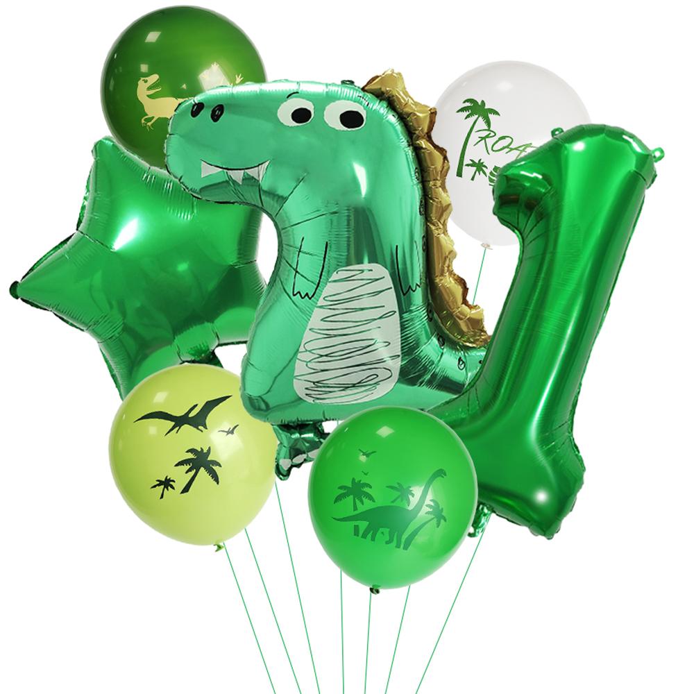 Cartoon Dinosaur Birthday Disposable Tableware Paper Plates Cups Napkin Tablecloth Dinosaur Roar Theme Birthday Party Decoration