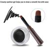 Boobeen Gel Eyeliner Eye Makeup Highly Easy to Set, Waterproof, Smudge-Proof, Pigmented, Quick-Drying, Apply, Long-Lasting (Black)