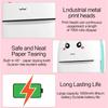 STONEGO Bluetooth Thermal Printer 3 Styles Photo Label Memo Printer High Resolution 205 DPI No Ink Needed