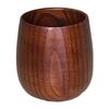 Natural Solid Wood Tea Cup Handcrafted Wooden Tea Cups for Tea Lovers Vintage Drinking Cup for Coffee Wine Natural Wood