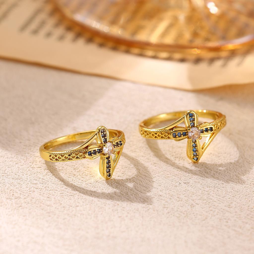 Boho Gold Color Geometry Stackable Rings For Women Vintage Snake Sunflower Heart Pearl Ring Dainty Minimalist Jewelry Party Gift