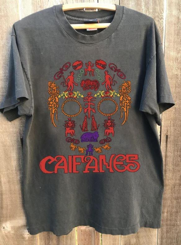 Caifanes Band Tour Classic Style Charcoal Short Sleeve Unisex T shirt KH17970 Unisex T-Shirt L