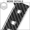 For Mercedes Benz B W245 2005-2011 Real Carbon Fiber 2Pcs Gear Stickers Shift Panel Auto Interior Cover Decoration