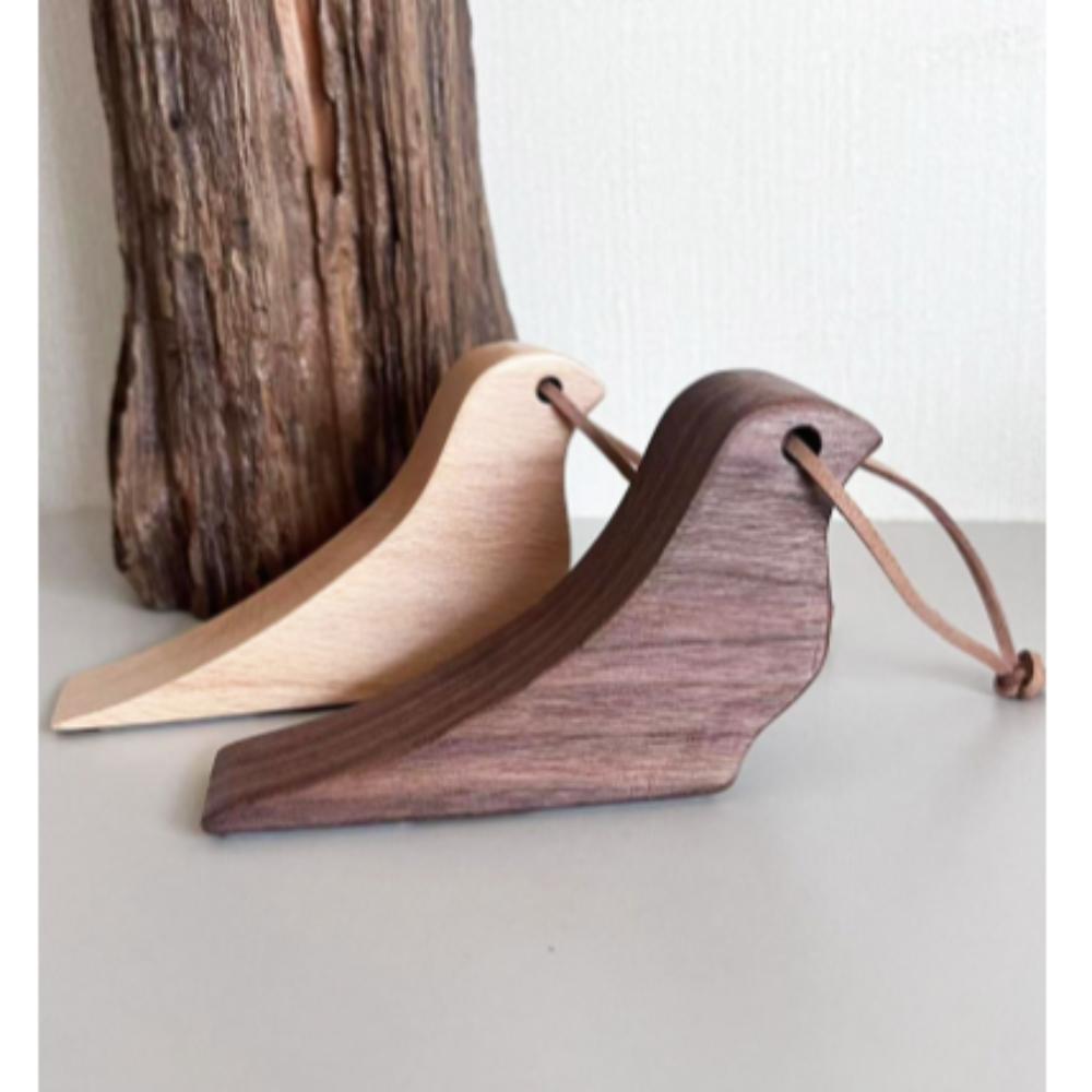 Bodenanschlag Holz Vogel Türstopper Türhalter Wandschutz Lustiger Türsauger Büro