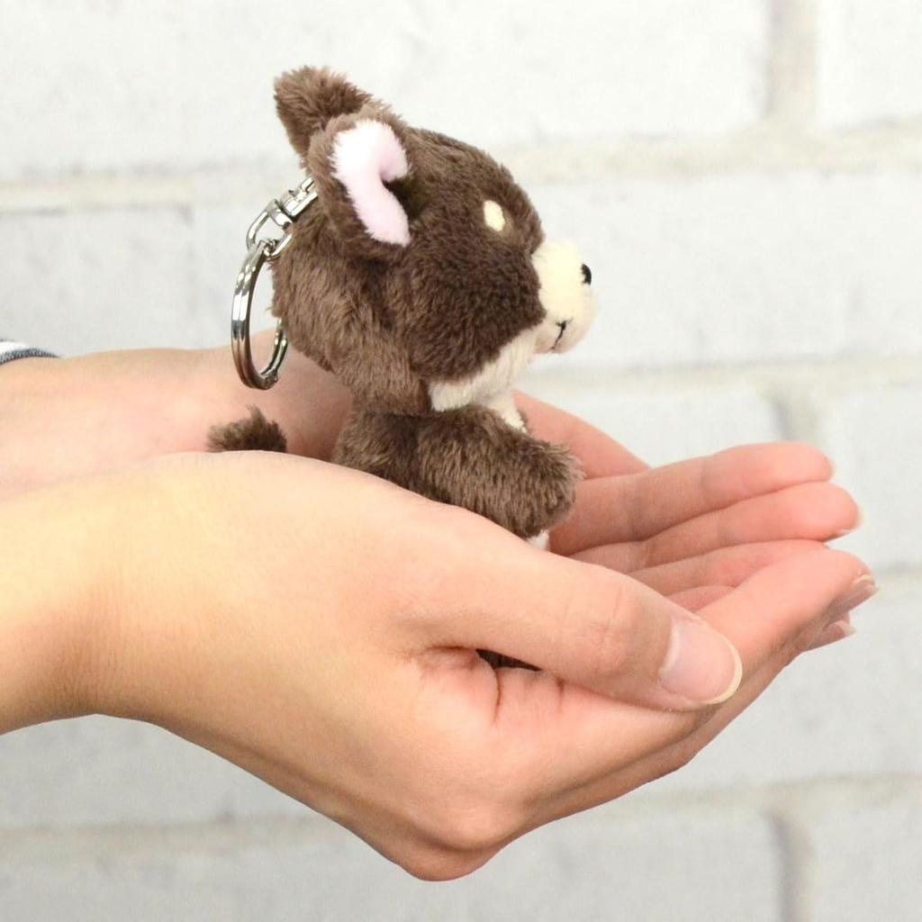 NICI Chihuahua Nyckelring Nyckelring BB Girls Brun 10cm, Brun