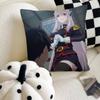 Popular Anime Chained Soldier Pillow Case Fashion Square Pillowcase Bedroom Sofa Room Ins Decoration Leisure