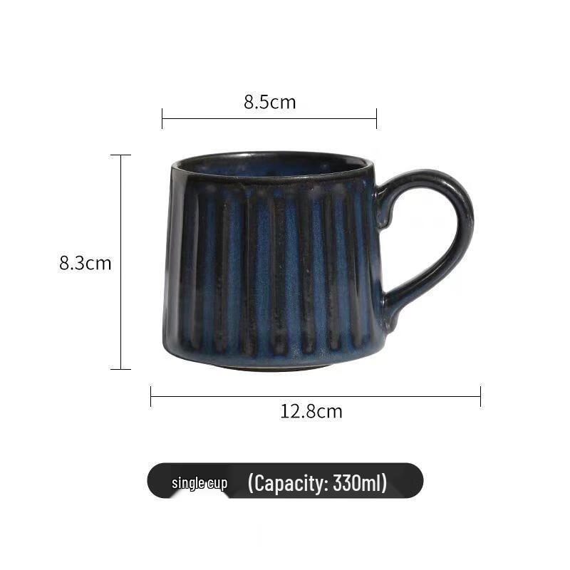 

HANDUNYOU Retro 330ml Single-layer Coffee Glass Cup