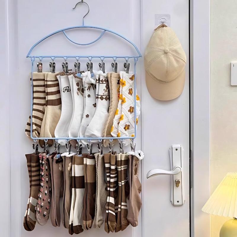 Hanging Clothes Hanger Infant Clothing Saliva Towel Felt Hat Children's Clothes Hanger Baby Bib Special hangers for clothes