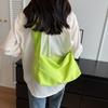 Minimalist Oxford Canvas Tote Bag With Top Zip For Daily Use