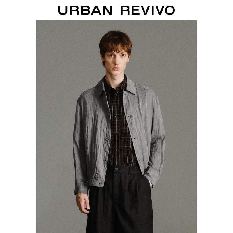 

Мужская повседневная куртка UR с пуговицами и лацканами M