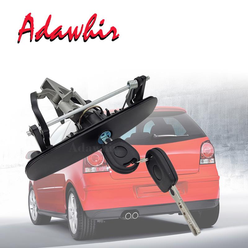 

Дверная ручка с замком + 2 ключа для VW Volkswagen Polo 6Q6827565A 2002-2006 гг.