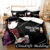 Hi Score Girl Anime Bedding Set Duvet Cover Bed Set Quilt Cover Pillowcase Comforter king Queen Size Boys Adult Bedding Set