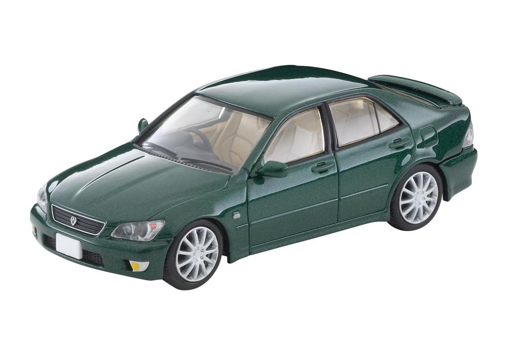 TOMYTEC Tomica Limited Vintage Neo LV-N227d Toyota Altezza RS200 L Edition (Green, 2002 Model) - Finished Model (Product Number: 334576)