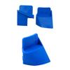 1Pair Car Stretch Belt Remover And Installer Blue Plastic Auto Ribbed Drive Belt Removal Tool Automobile Disassembly Tool Parts