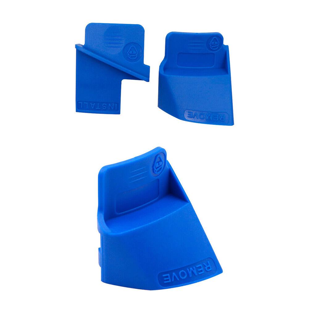 1Pair Car Stretch Belt Remover And Installer Blue Plastic Auto Ribbed Drive Belt Removal Tool Automobile Disassembly Tool Parts