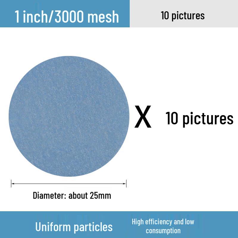 1-Inch Self-Adhesive Flocking Sanding Discs for Hand Drill Polishing