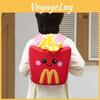 Kids School Lightweight Bag With Cartoon French Fry Design For Education Early
