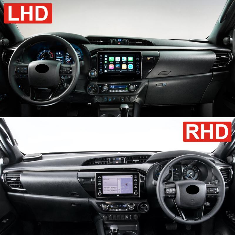 Car For Toyota Hilux 2015 -  Dashboard Cover Avoid Light Pad Anti-UV Carpets Accessories 2016 2017 2018
