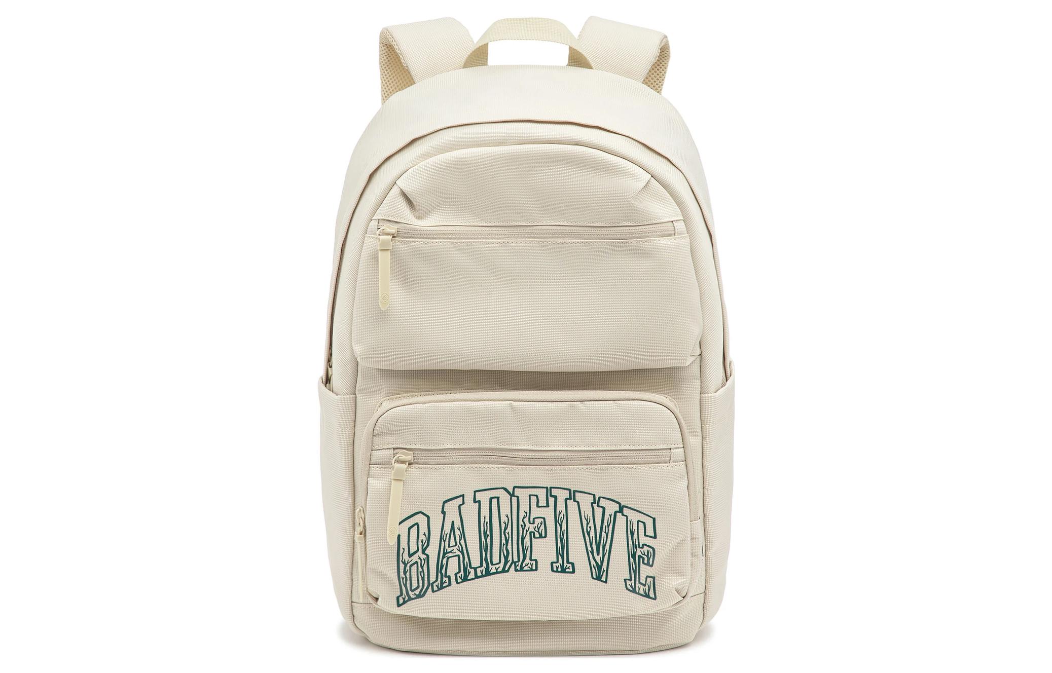 Li Ning Badfive Polyester Backpack Regular Unisex Dusty Khaki ABST349-2 One Size