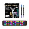 Double Sided Art Pens With Soft Brush Tips Watercolor Markers Pens For Creative Coloring Projects And Handmade Crafts