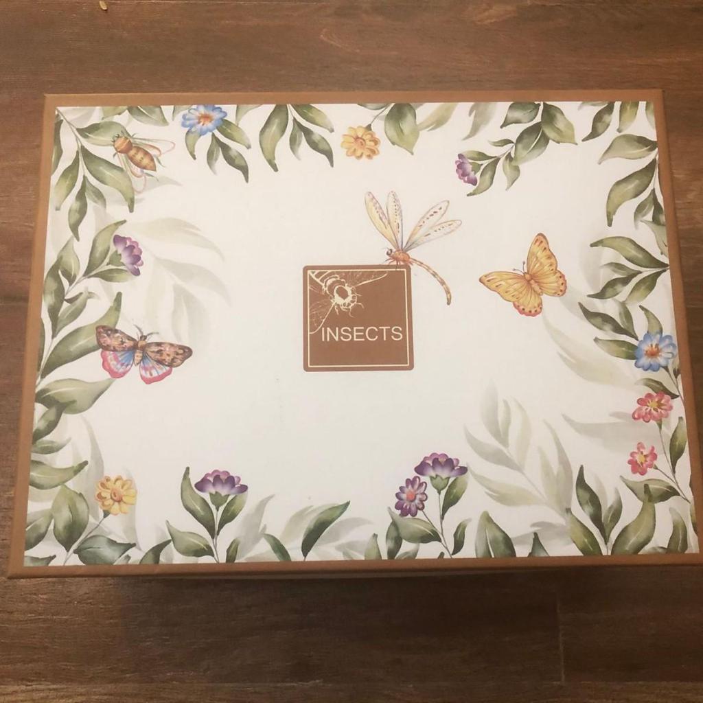 Retro Dragonfly & Butterfly Ceramic Tableware Set: Salad Plates, Bowls, and Deep Plates for Western and Asian Cuisine.