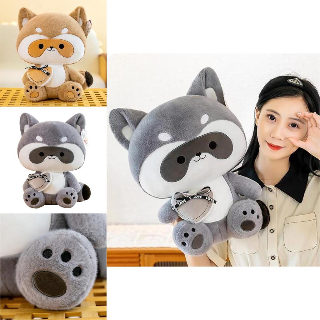 Adorable Stuffed Toy Raccoon For Girls Ideal For Night Market And Arcade