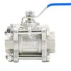 Haistick 304 Stainless Steel Three-Piece Ball Valve