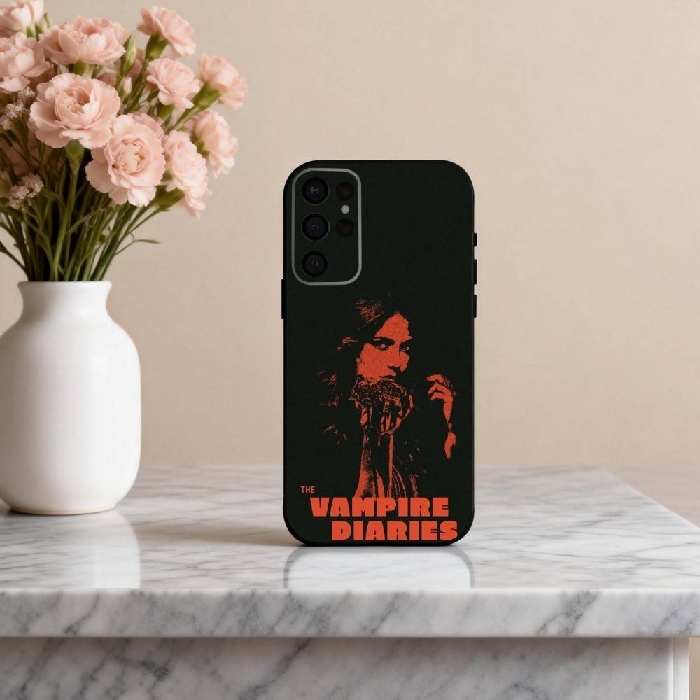 

D-drama mysterious The V-Vampires D-Diaries Phone Case For Samsung S25,S24,S21,S22,S23,S30,Ultra,S20,Plus,Others Soft Black Case Samsung S23plus5G