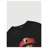 T-shirt Grafica Rapper "Active Lifestyle" da Uomo, Top Oversize a Manica Corta Streetwear Hip Hop