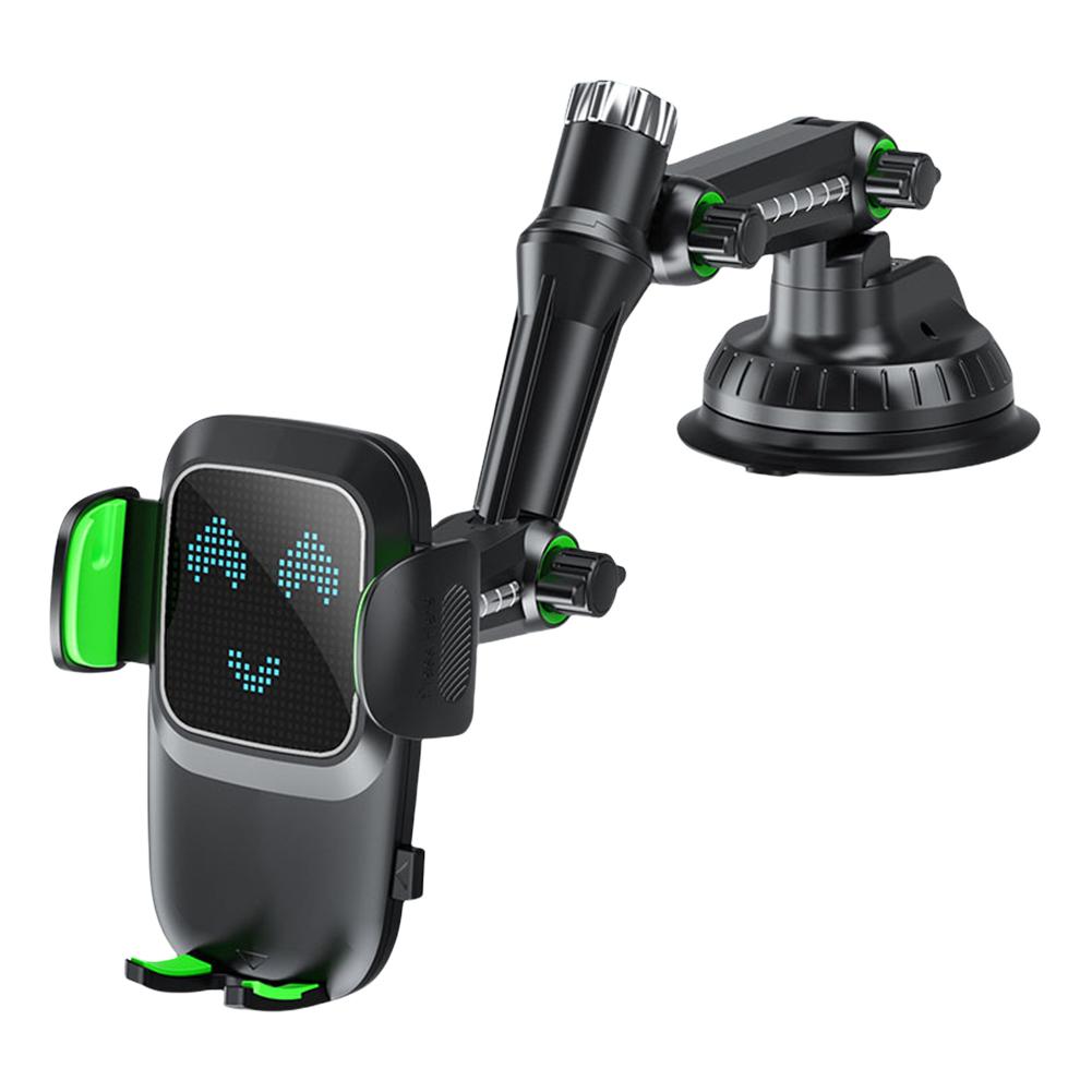 Car Phone Holder Dashboard Mobile Cell Support with Suction Cup Air Vent Phone Mount Flexible Long Arm Sucker Mount for Phone