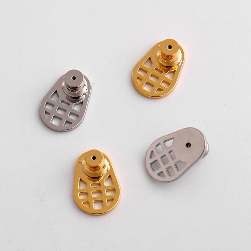 Upgraded Earring Support Backs Secure Earring Support For Drooping Ears Ergonomic Design Sophisticated Metal