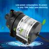 DC 12V 18W Black High Temperature Resistance Circulation Low Noise Brushless Water Pump