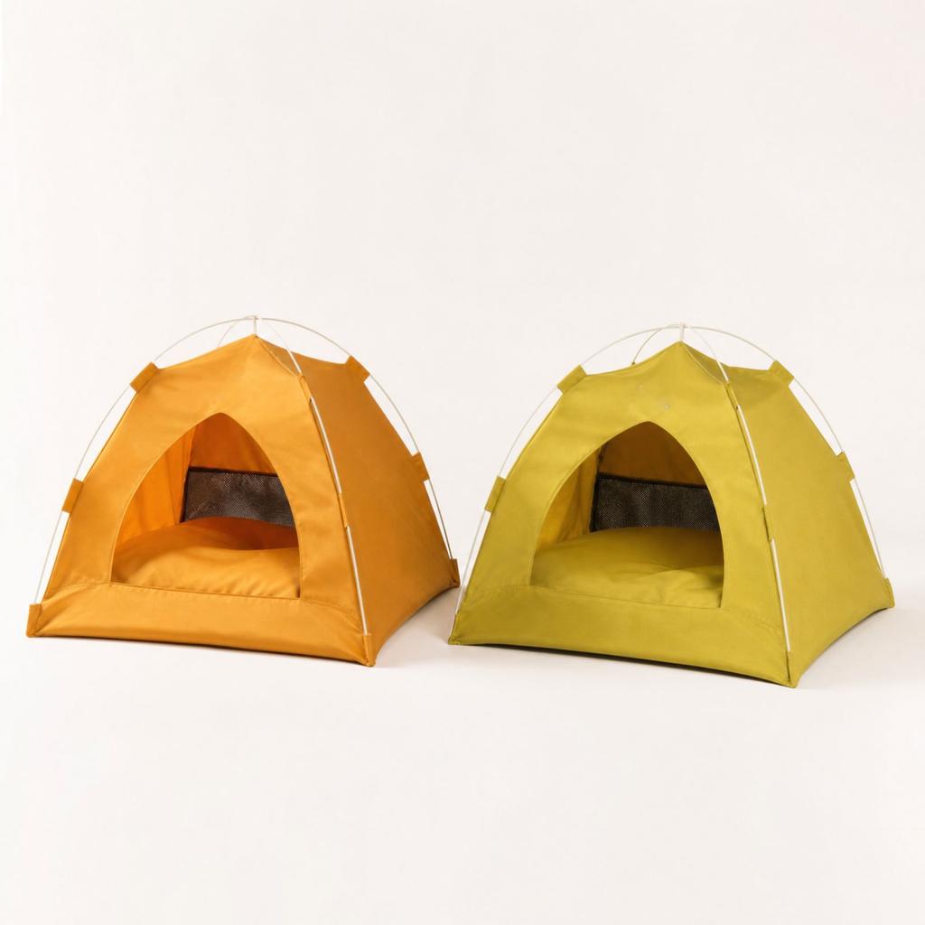 Tragbares faltbares Hundezelt mit Sonnenschutz für Outdoor-Reisen und den Strand