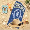 Football United F.C Print Beach Towel, Versatile Lightweight Absorbent Beach Towel for Pool Surf Yoga Bathroom, Perfect Birthday Holiday Gift