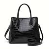 Women's New Trendy and Fashionable High-end Autumn and Winter Large Capacity Crossbody Leather Bag Women's Handbag