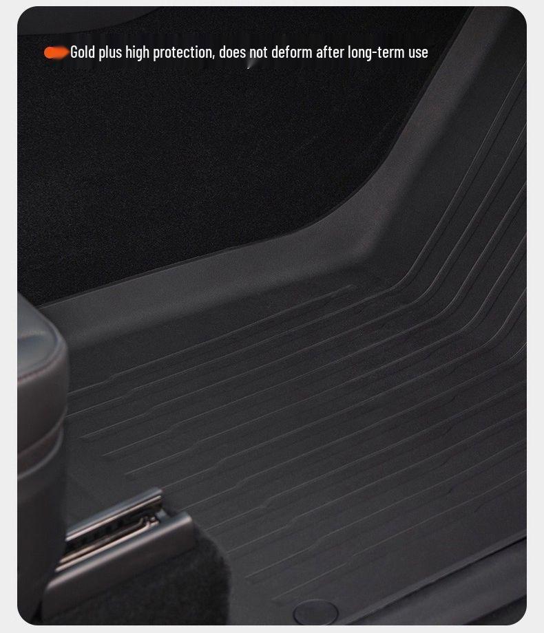 Compatible TPE Foot Pads for Tesla Model Y: Premium Mother-Baby Grade Set