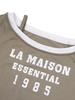 LA MAISON STUDIO La Maison Essential Layered Half Shoulder Beige(Fcg1Ts851W)