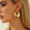 Earrings 1 Pair Women Face Brightening Mini Reflector Design Dual
