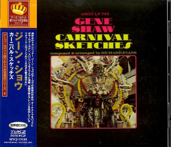 

CD GENE SHAW - Carnival Sketches MVCJ19188PROMO UNIVERSAL 1999 Japan Obi Jazz Used