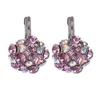 Women's Colorful Cubic Ball Eardrop Leverback Earrings Party Jewelry