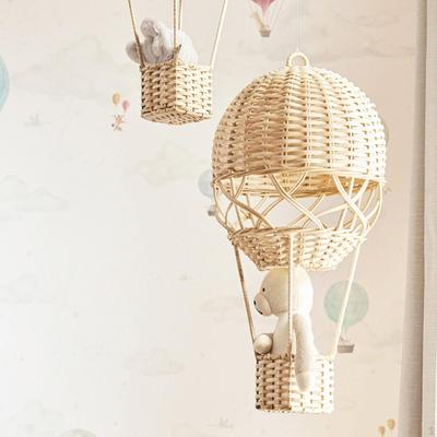Woven Air Balloon Rattan Weaving Decoration,Decorative
