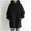 Casual Lange Hoodie met Volledige Rits voor Lente/Herfst in Meerkleurig, Maten S-5XL