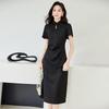 VICTORIA&VERA New Chinese Style Jacquard Qipao Dress