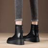 Popular Martin Boots Women's 2025 Autumn and Winter New Versatile Fashion Heightening Short Boots Soft Sole Non-slip Short High-end Women's Boots